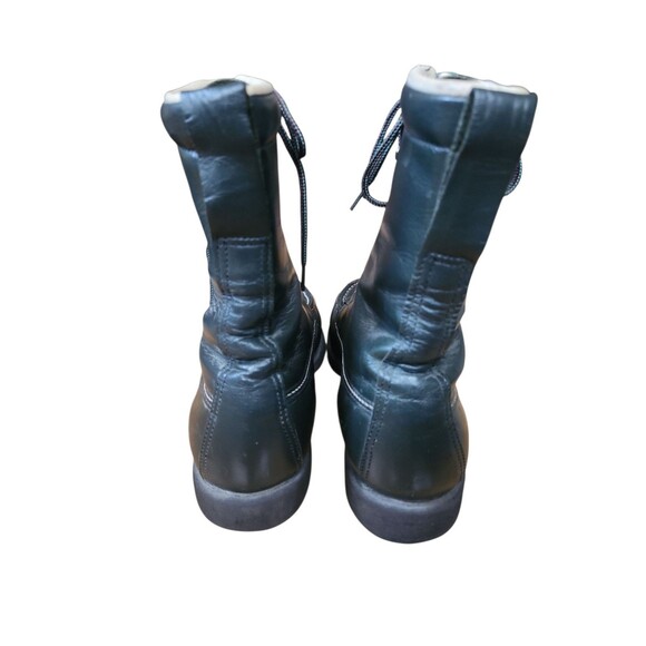 Cabelas Kangaroo Featherlight Boot Womens 8.5 B Army Green Leather Combat Vibram - Picture 4 of 7